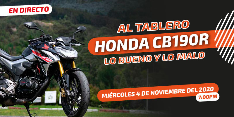 Honda CB190R | Al Tablero